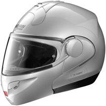 Nolan N102S N-Com Salt Silver Helmet