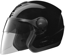 Nolan N42E N-Com Outlaw Glossy Black Helmet
