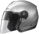 Nolan N42E N-Com Platinum Silver Helmet