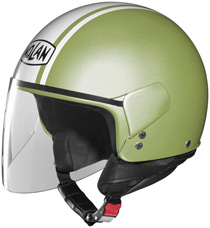Nolan N30 Flashback Pearl Lime Helmet