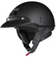 Nolan Cruise Black Graphite Half Helmet