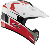 Shark SXR Ace White/Red/Black Helmet