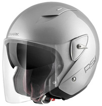 Shark RSJ Silver Metal Helmet