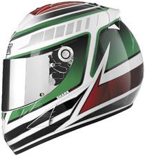 Shark RSR 2 Indy White/Green/Red Helmet