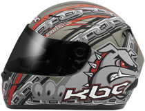 KBC VR-1X Bulldog Black Helmet