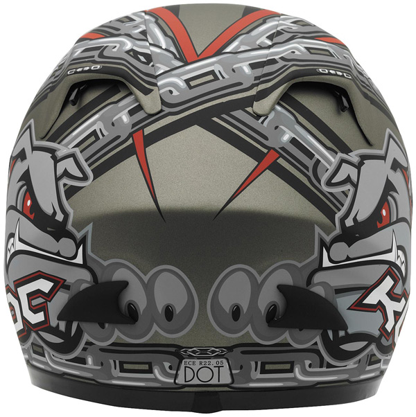 KBC VR-1X Bulldog Black Helmet