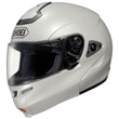 Shoei Multitec Crystal White Helmet
