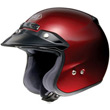 Shoei RJ Platinum R Wine Red Helmet